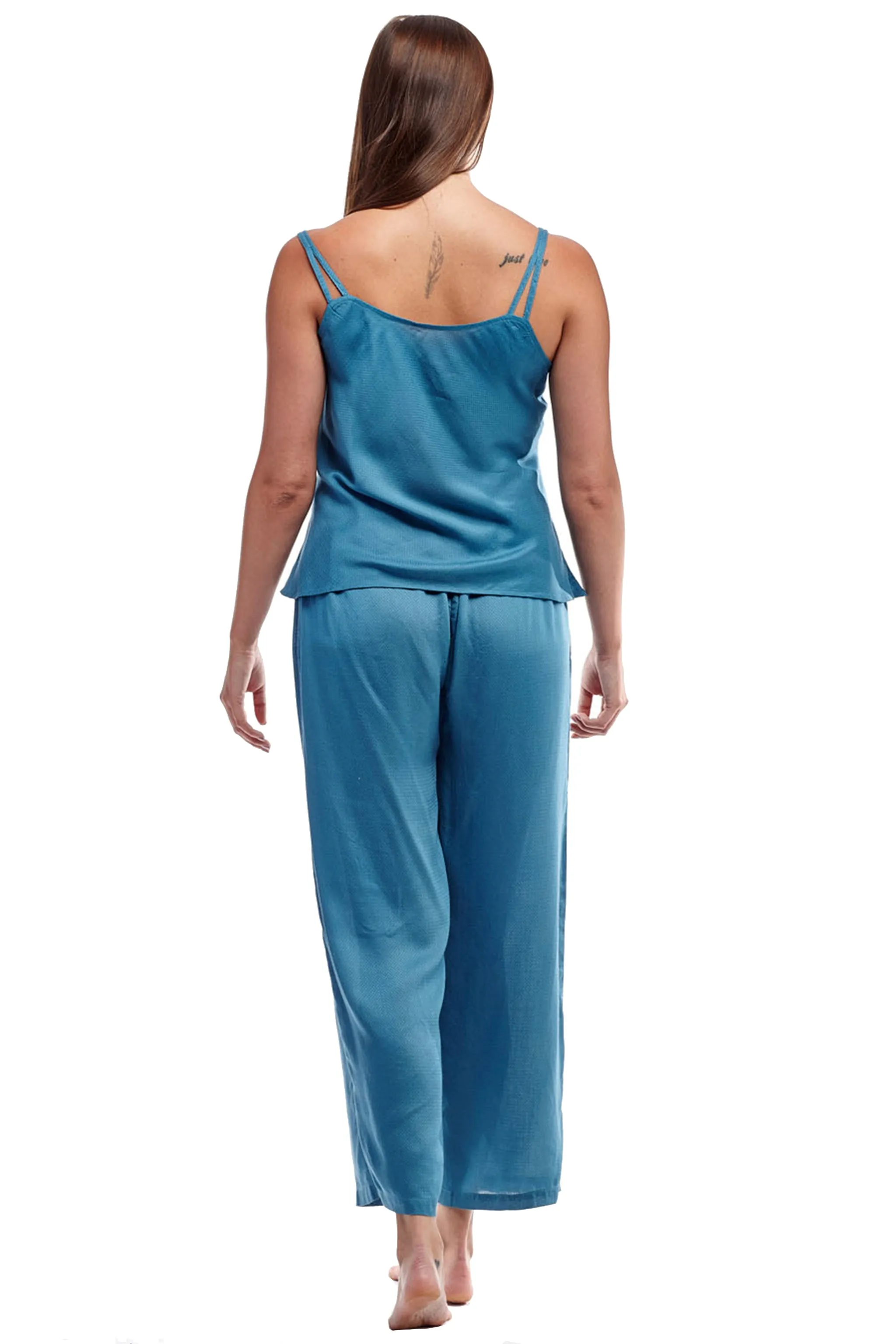 Solid Rayon PJs