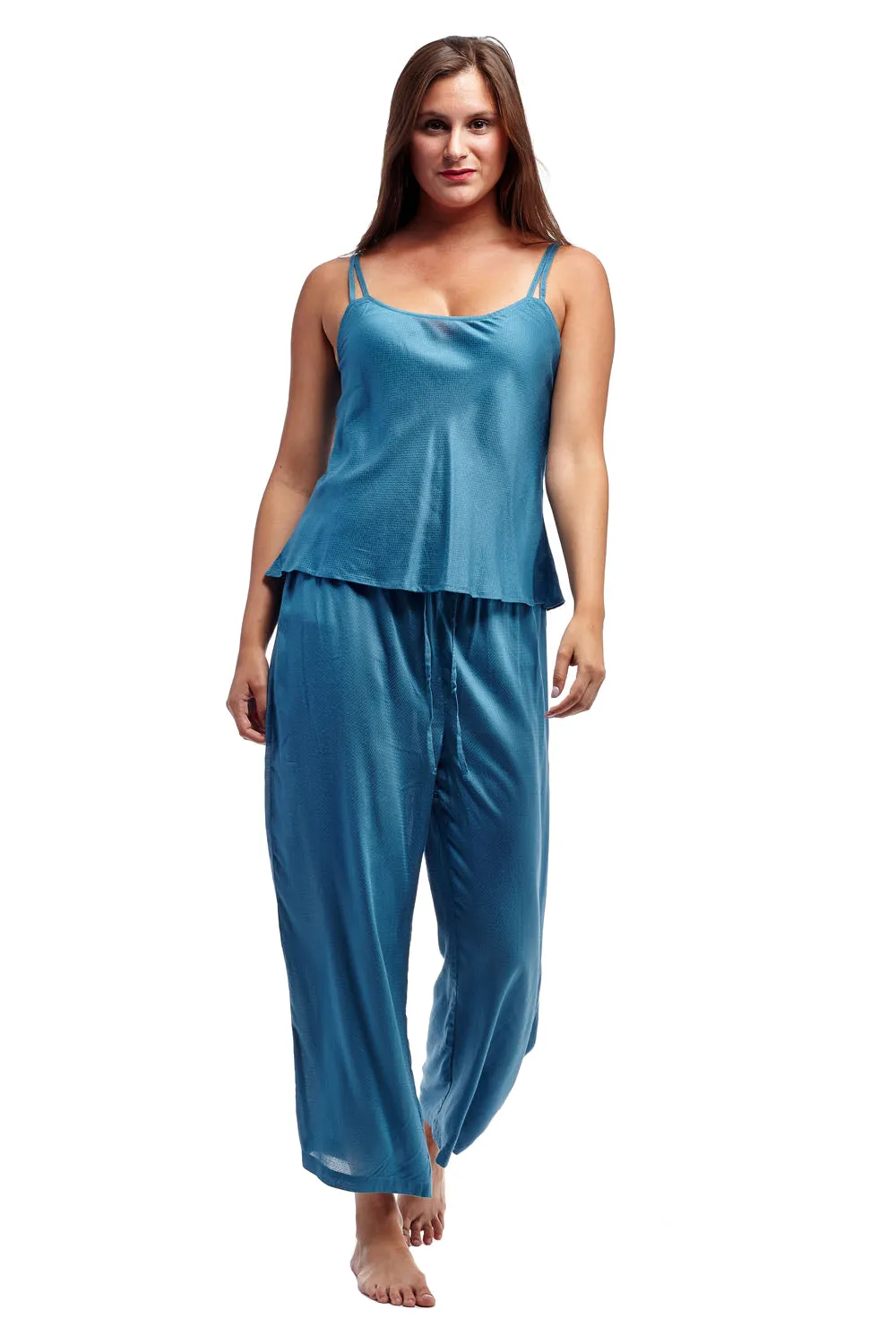 Solid Rayon PJs