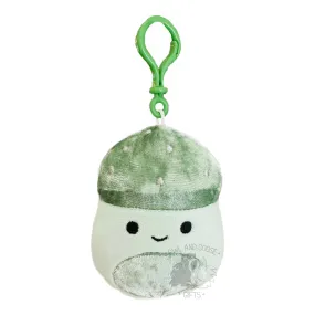 Squishmallow 3.5 Inch Ismail the Mushroom Velvet Squad Plush Clip