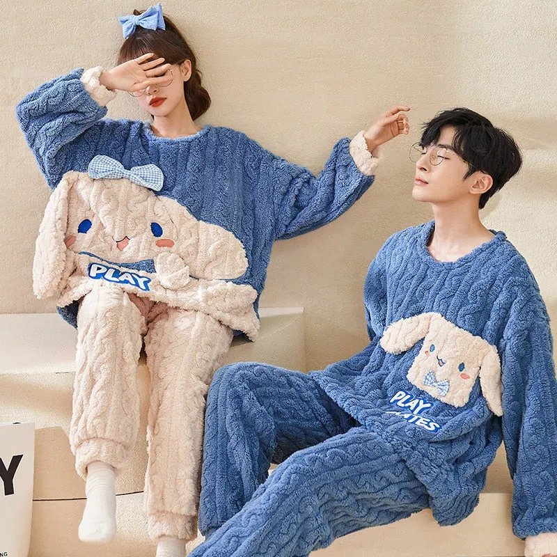 Thick Knit Kawaii Pajama Sets