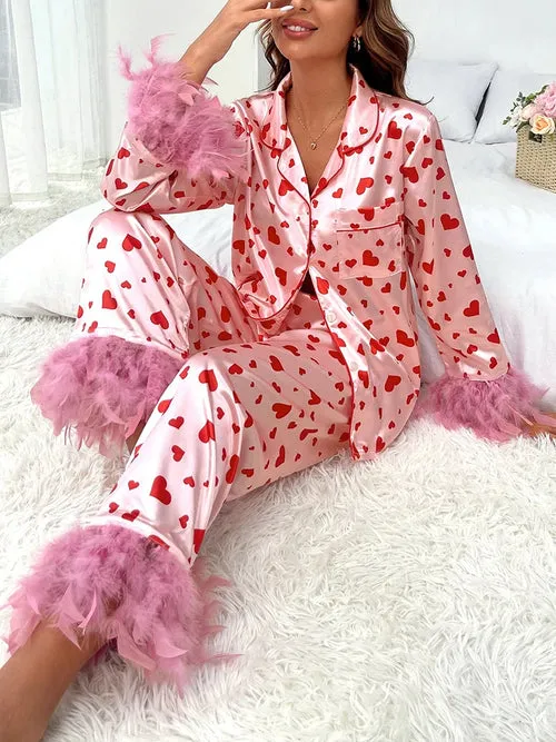 Women's Valentine's Pajamas Set