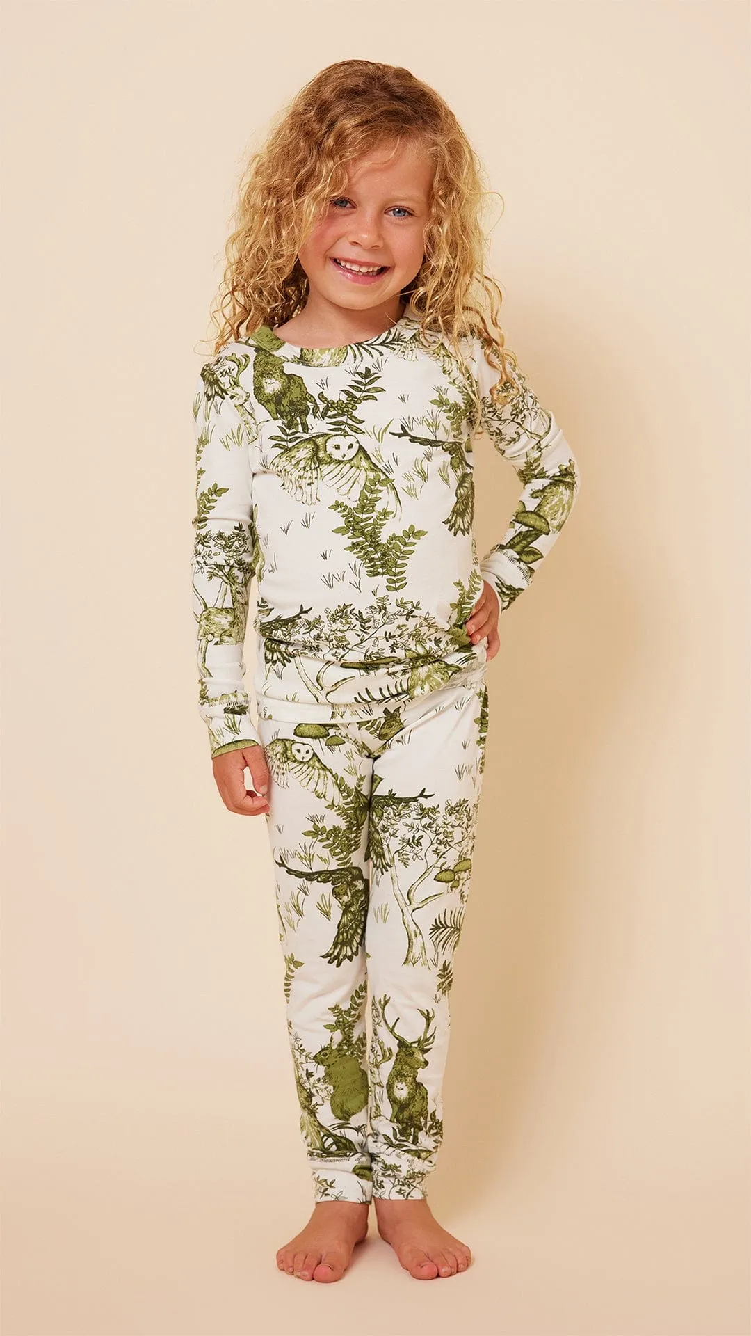 Woodside Kids Pima Knit Pajama