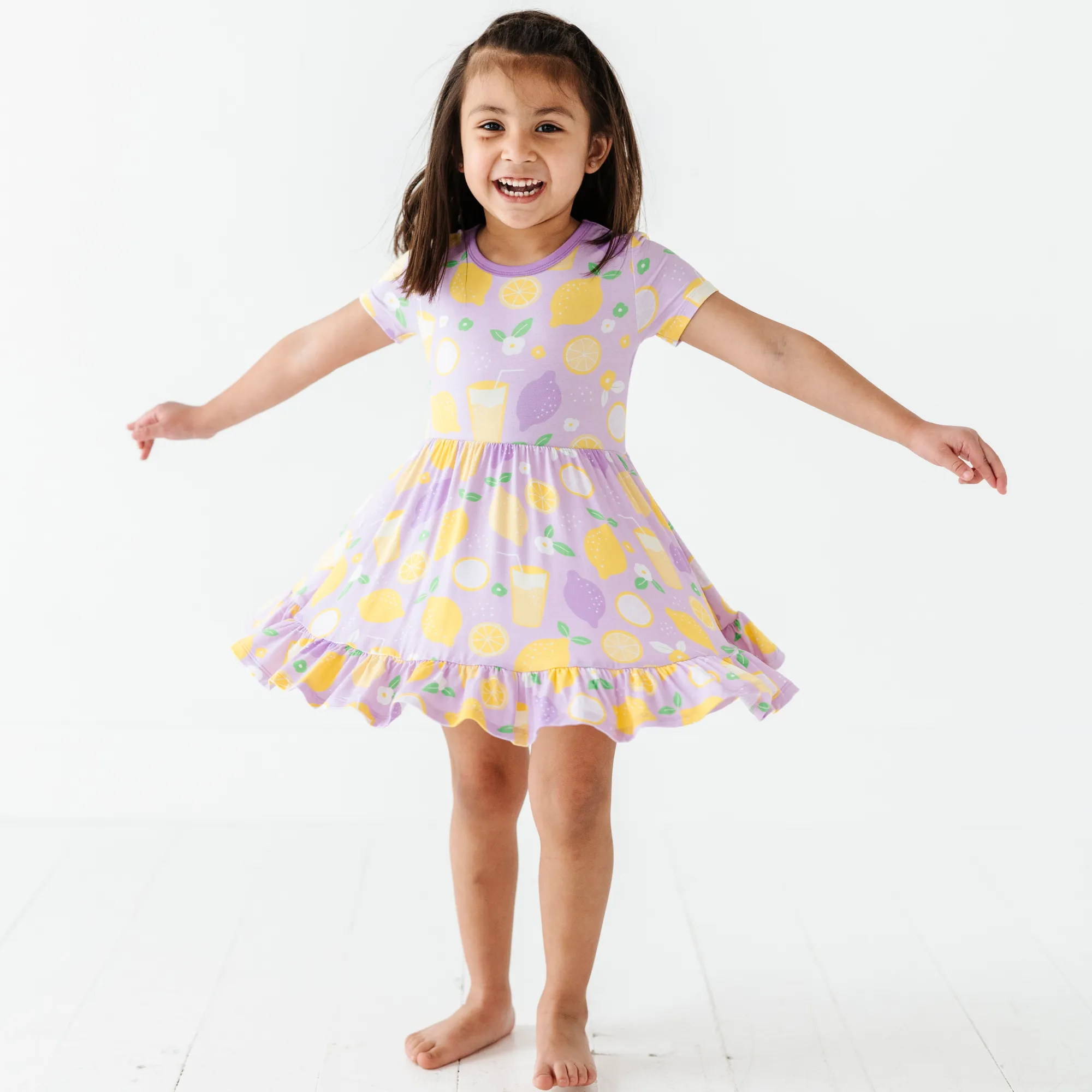 You Can Sip With Us Toddler/Girls Dress